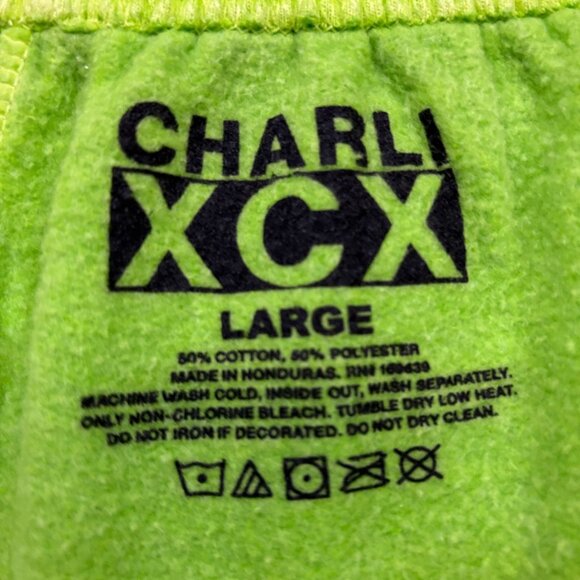Charli XCX Brat Logo joggers size large - Picture 4 of 4